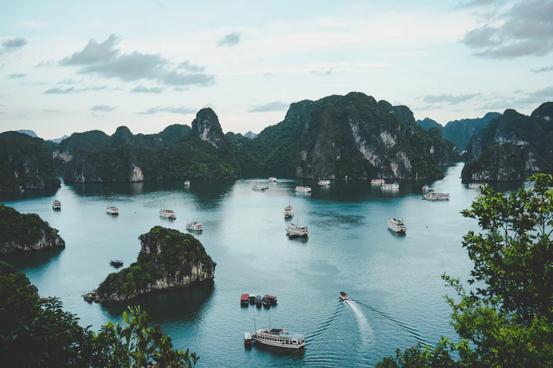 Reisterrassen in Asien