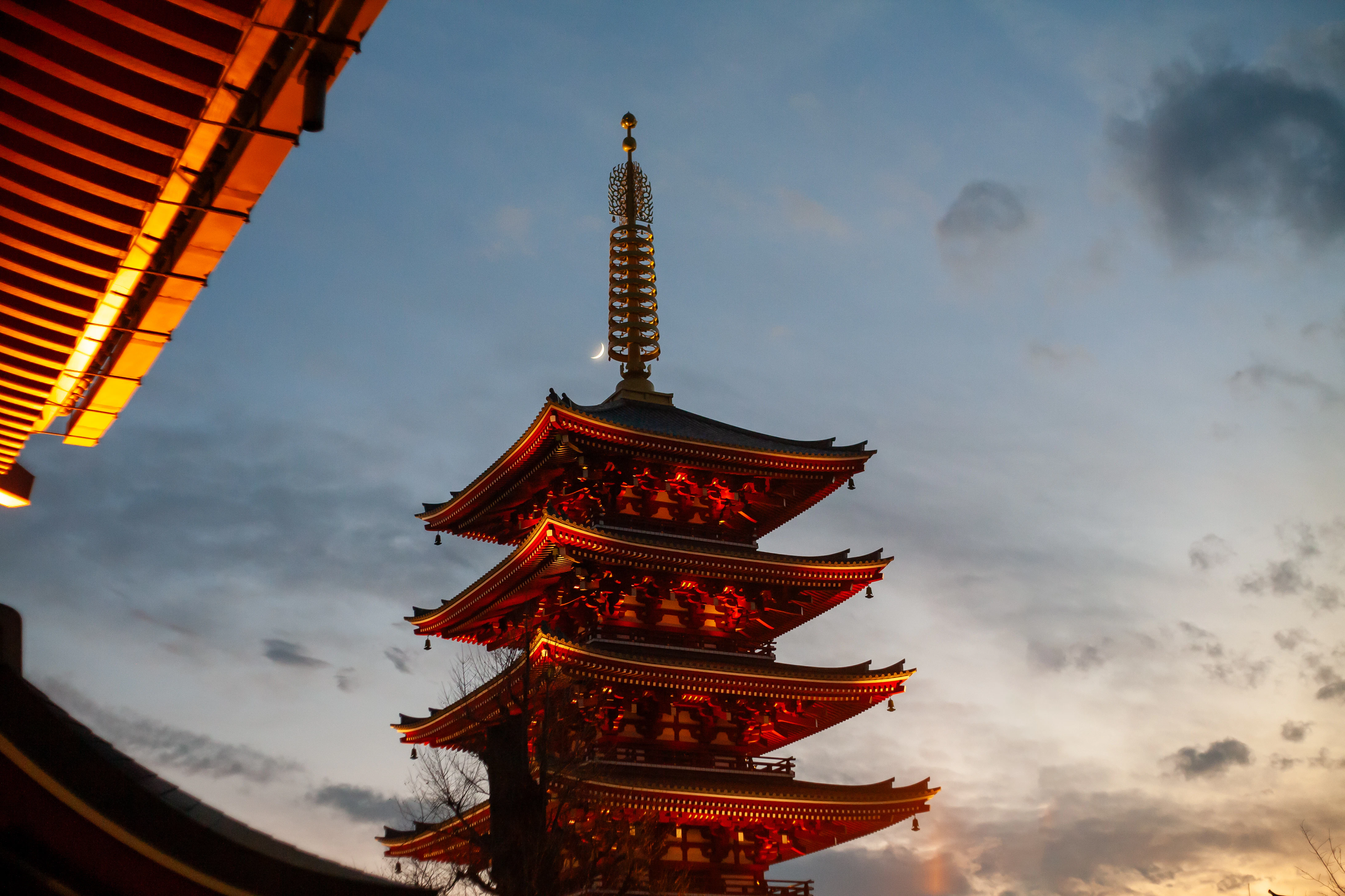 a tall tower with a sky in the background