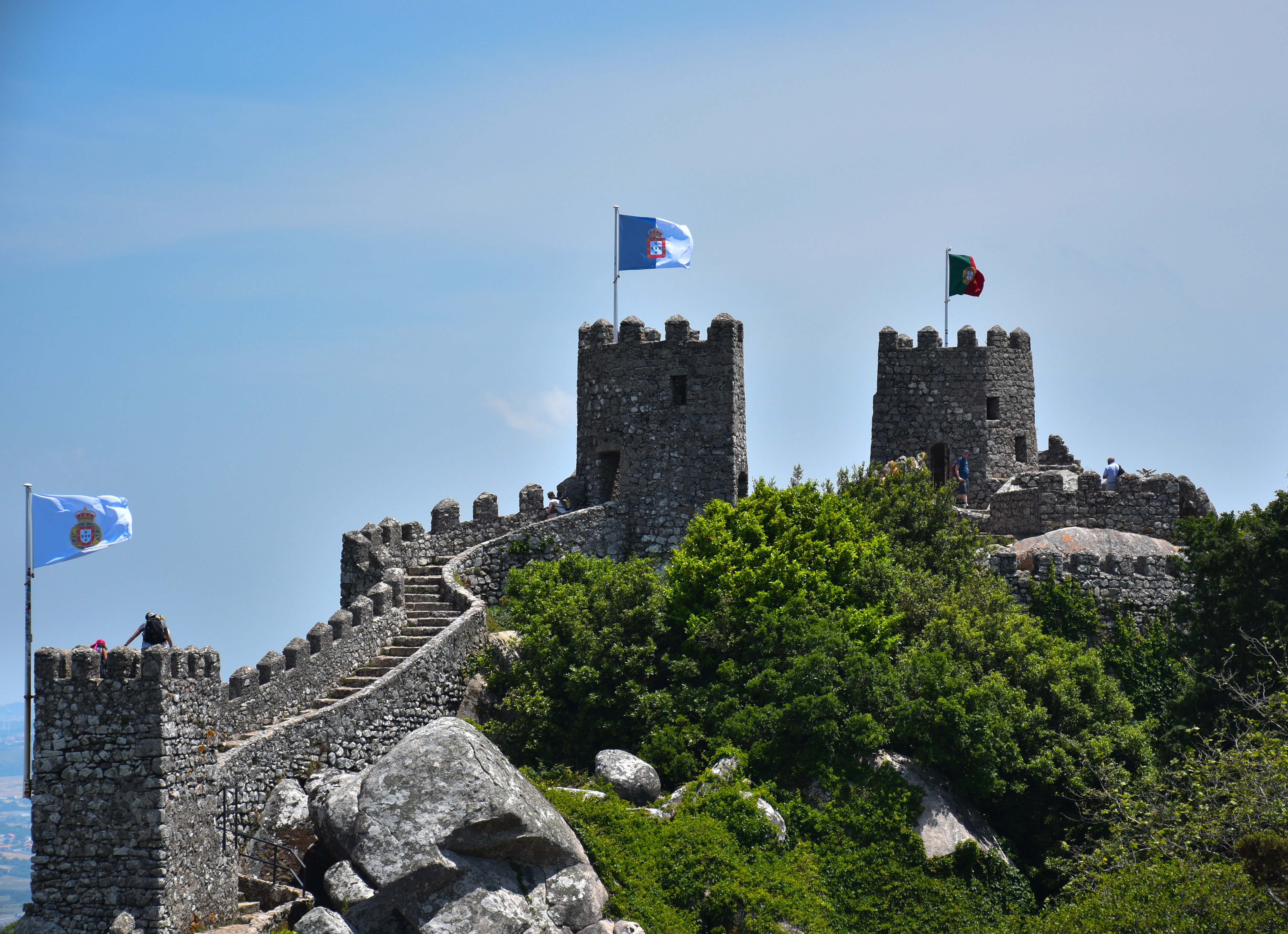 gray fort during daytime