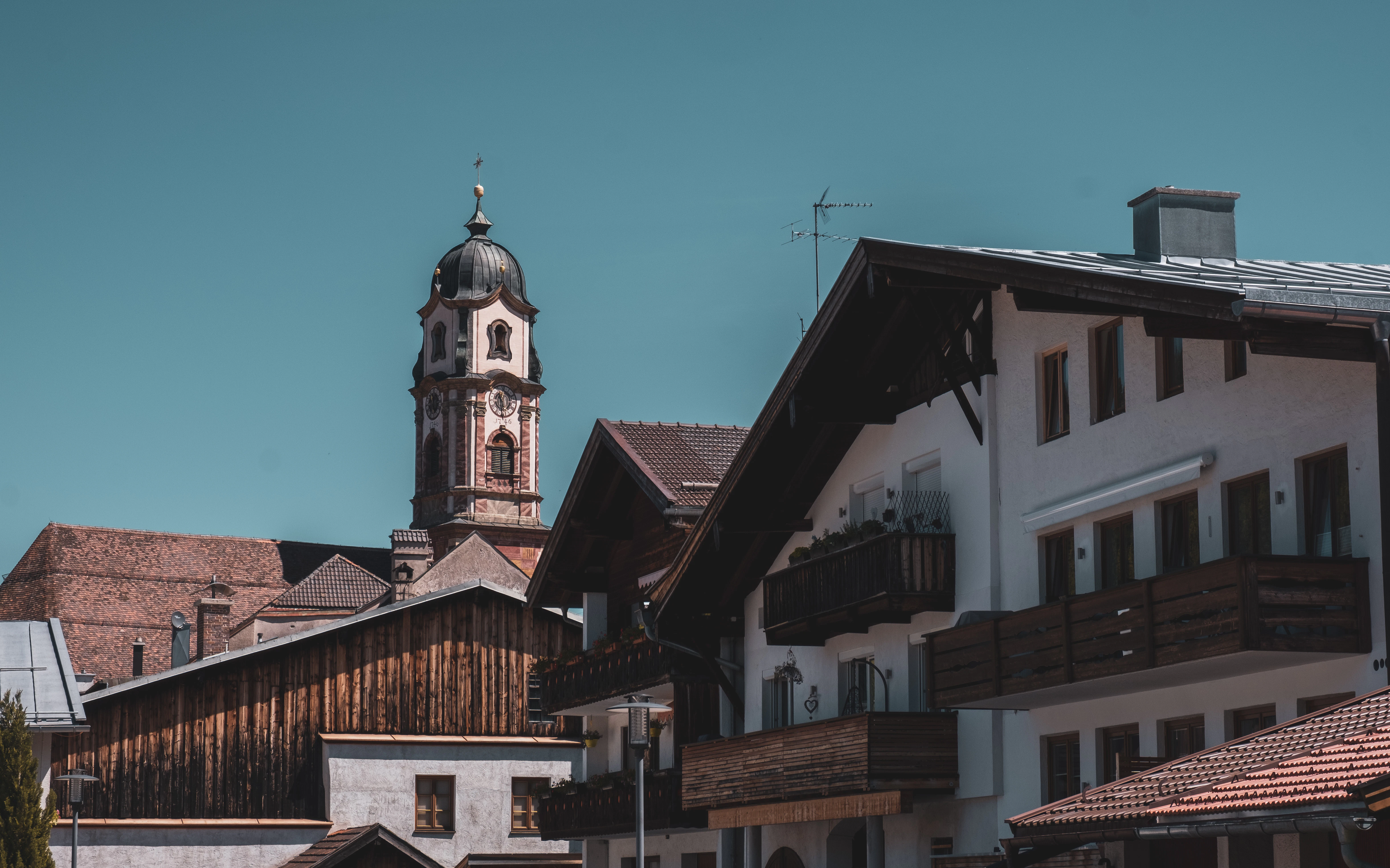 a building with a tower