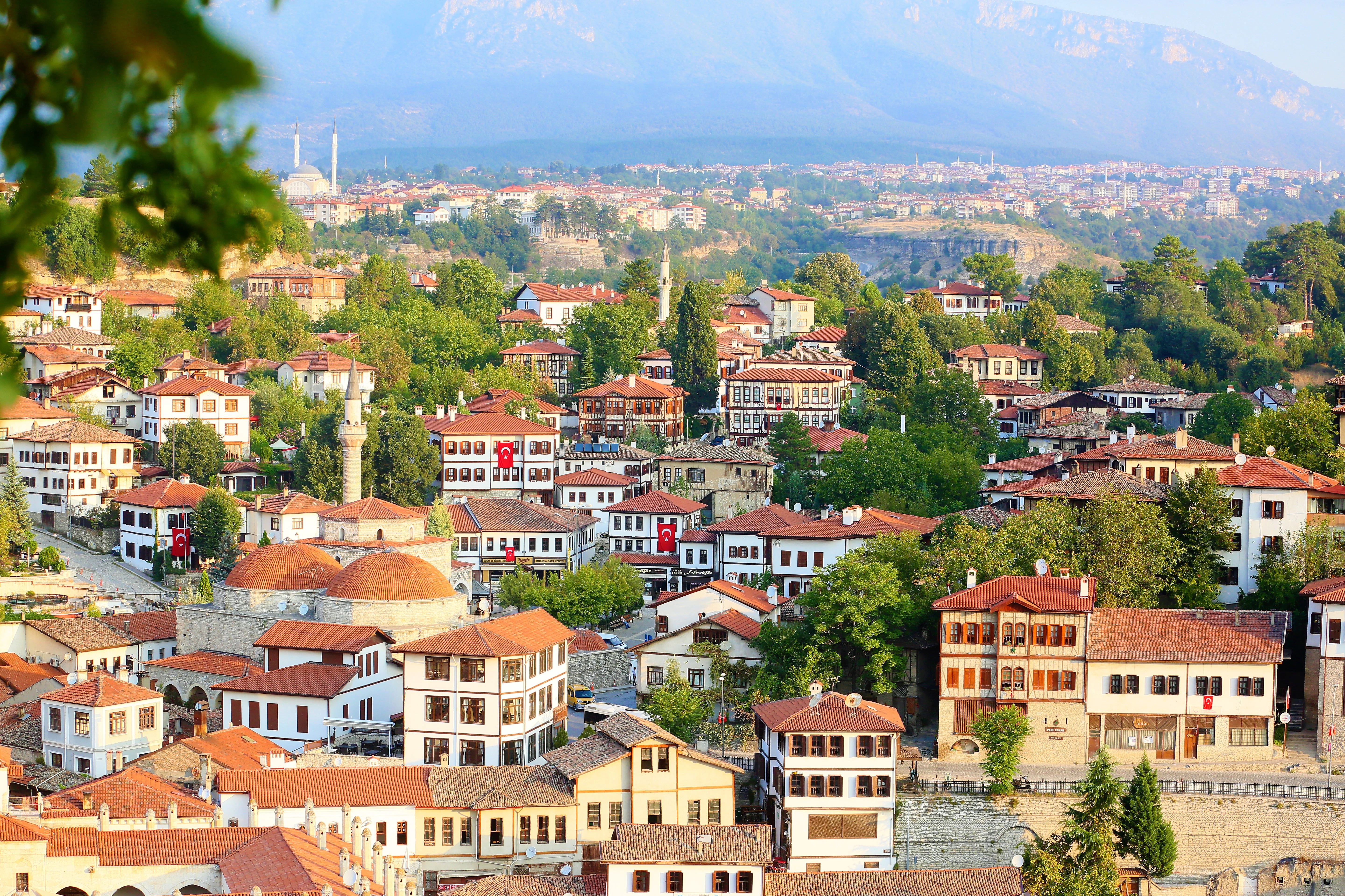 aerial photograph of city