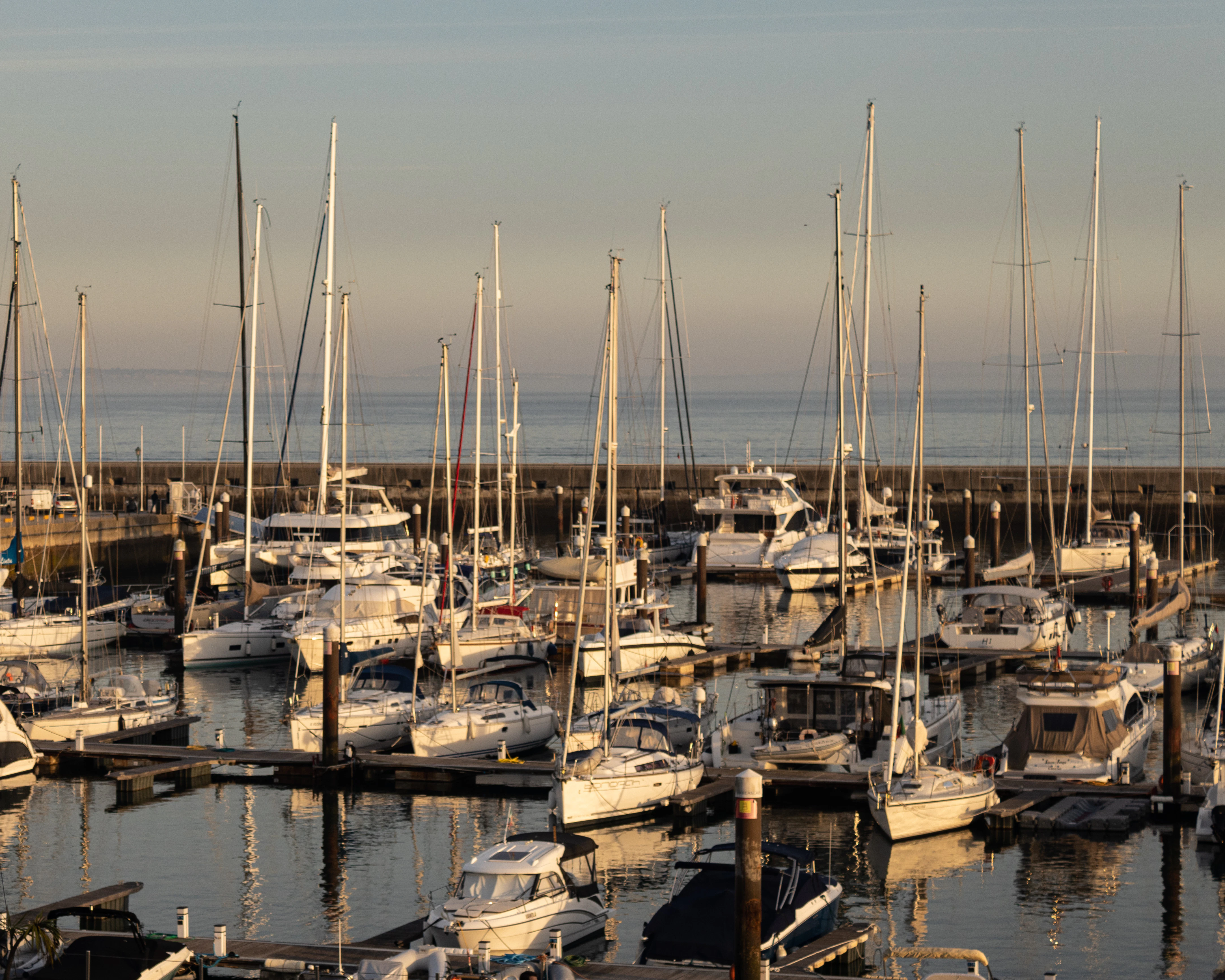 a bunch of boats that are in the water